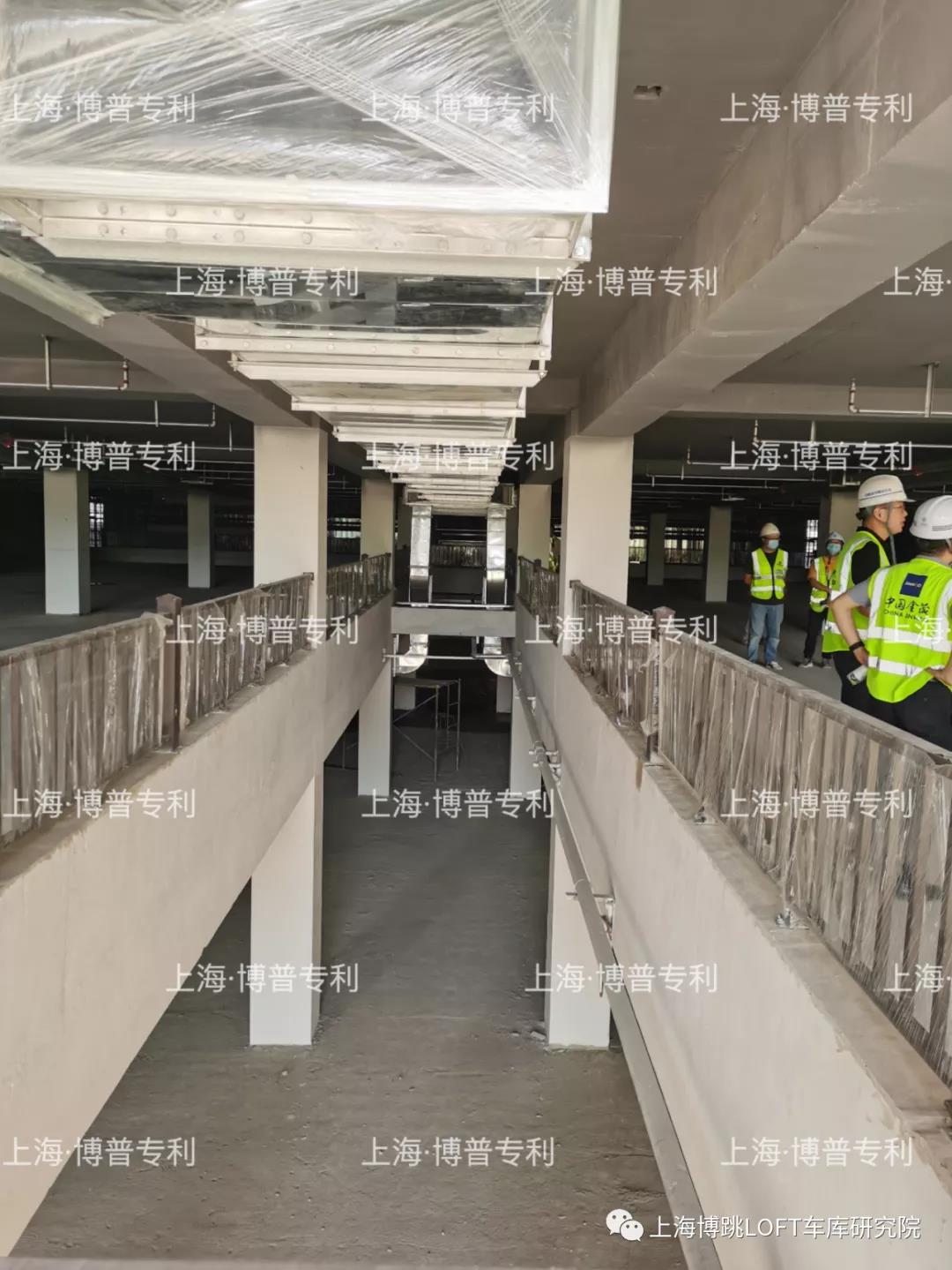 龙岩恭喜金茂集团第一个LOFT专利车库项目封顶！（限内部参观）